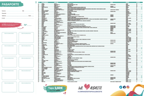 YA ESTÁN AQUI LAS JORNADAS DE LA TAPA