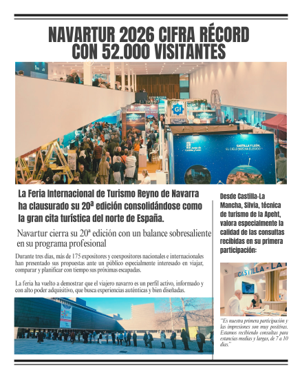 APEHT EN NAVARTUR 2026 bate r&eacute;cords