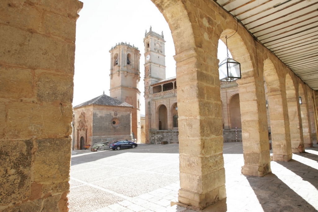 Plaza Mayor de Alcaraz Plaza de Alcaraz