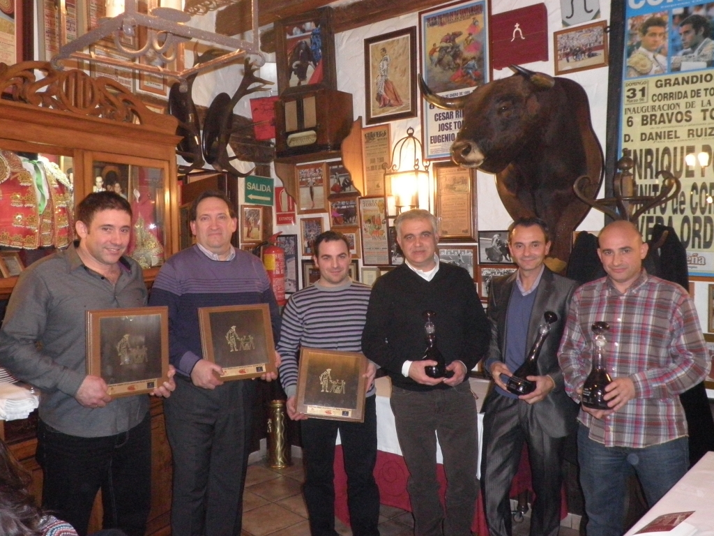 Entrega de premios del I Concurso del Cordero y el Vino