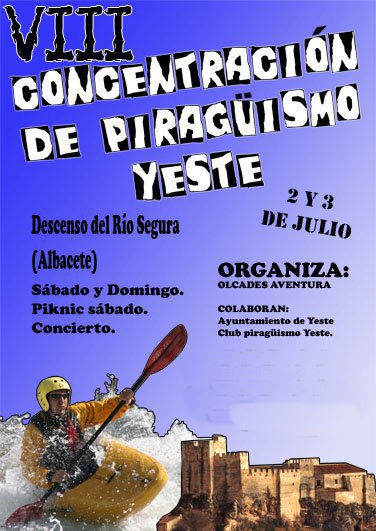 VIII Concentración de Piragüismo en Yeste   