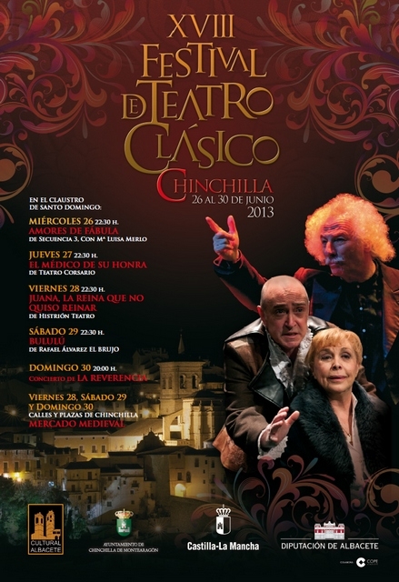 XVIII Festival de Teatro Clásico de Chinchilla 2013