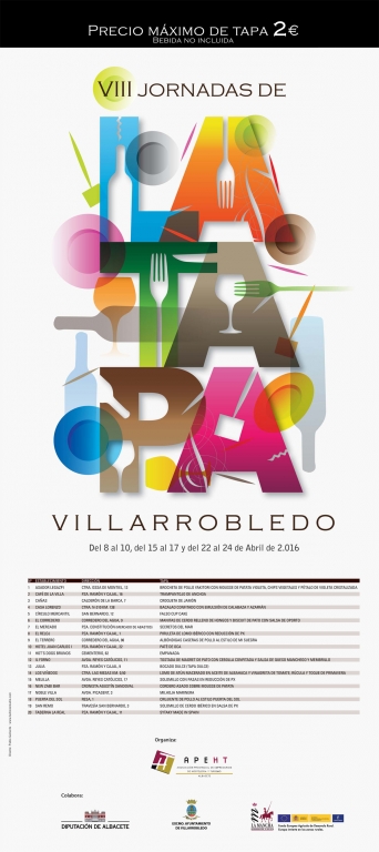 Premiados en las VIII Jornadas de la Tapa de Villarrobledo