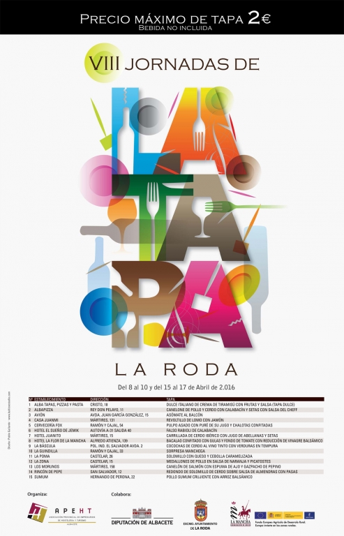 Premiados en las VIII Jornadas de la Tapa de La Roda