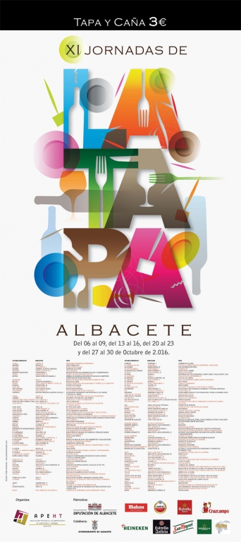 Premiados en las XI Jornadas de la Tapa de Albacete