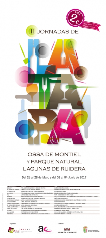 Premiados en las II Jornadas de la Tapa de Ossa de Montiel