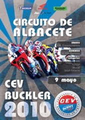 Pilotos del CEV Buckler de motos en Albacete