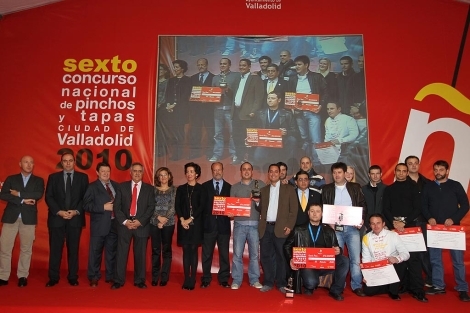 El albaceteño Guilermo Rodríguez gana el 2º Premio del Concurso Nacional de Pinchos de Valladolid