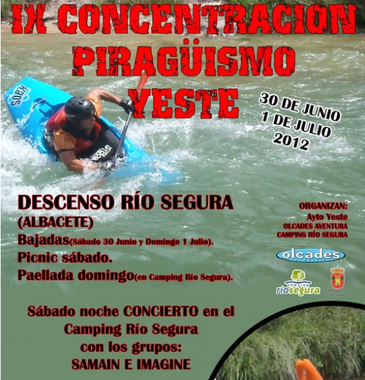 IX Concentración de Piragüismo  Yeste 2012