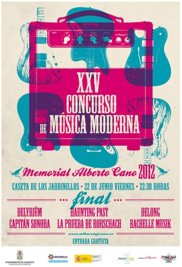 XXV Concurso de música moderna .Memorial Alberto Cano 2012