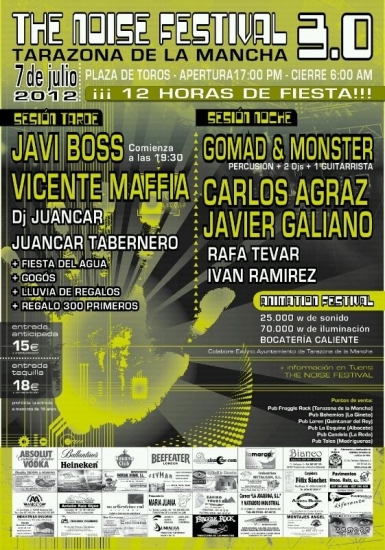 The noise Festival  3.0.Tarazona de la Mancha 2012