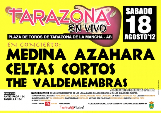 Tarazona en Vivo 2012