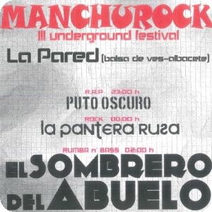 III  Underground Festival  MANCHUROCK en Balsa de Ves 