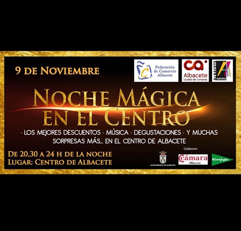 Noche Mágica del comercio en Albacete 2012-edición Otoño
