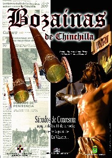 Las bozainas anuncian la Semana Santa en Chinchilla-2013