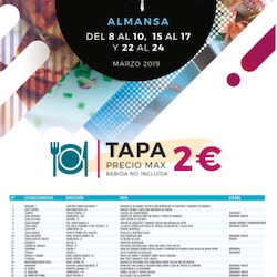 Premiados en las XI Jornadas de la Tapa de Almansa