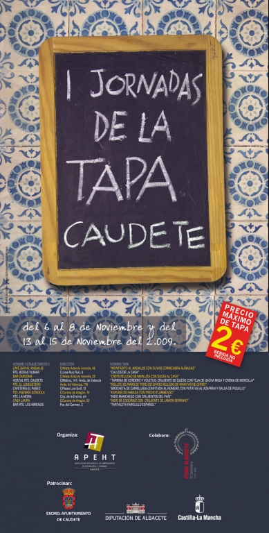 1st Caudete Tapas Fair