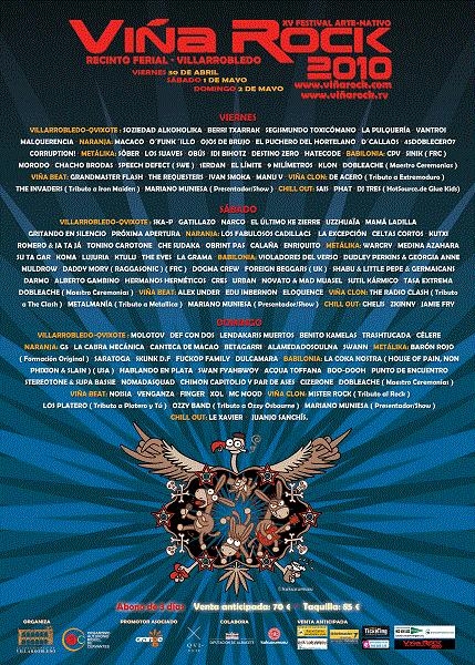 15th Viña Rock Festival 2010