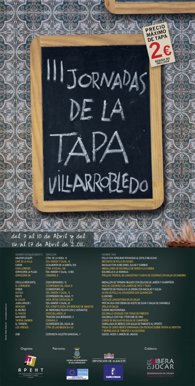 III Jornadas de la Tapa de Villarrobledo