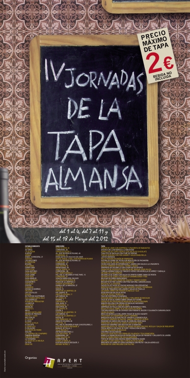 Ganadores de las IV Jornadas de la Tapa de Almansa