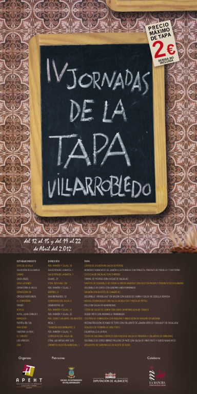 Winners of the 4th Villarrobledo Tapas Fair