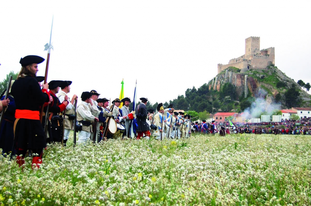 Recreación de la Batalla de Almansa